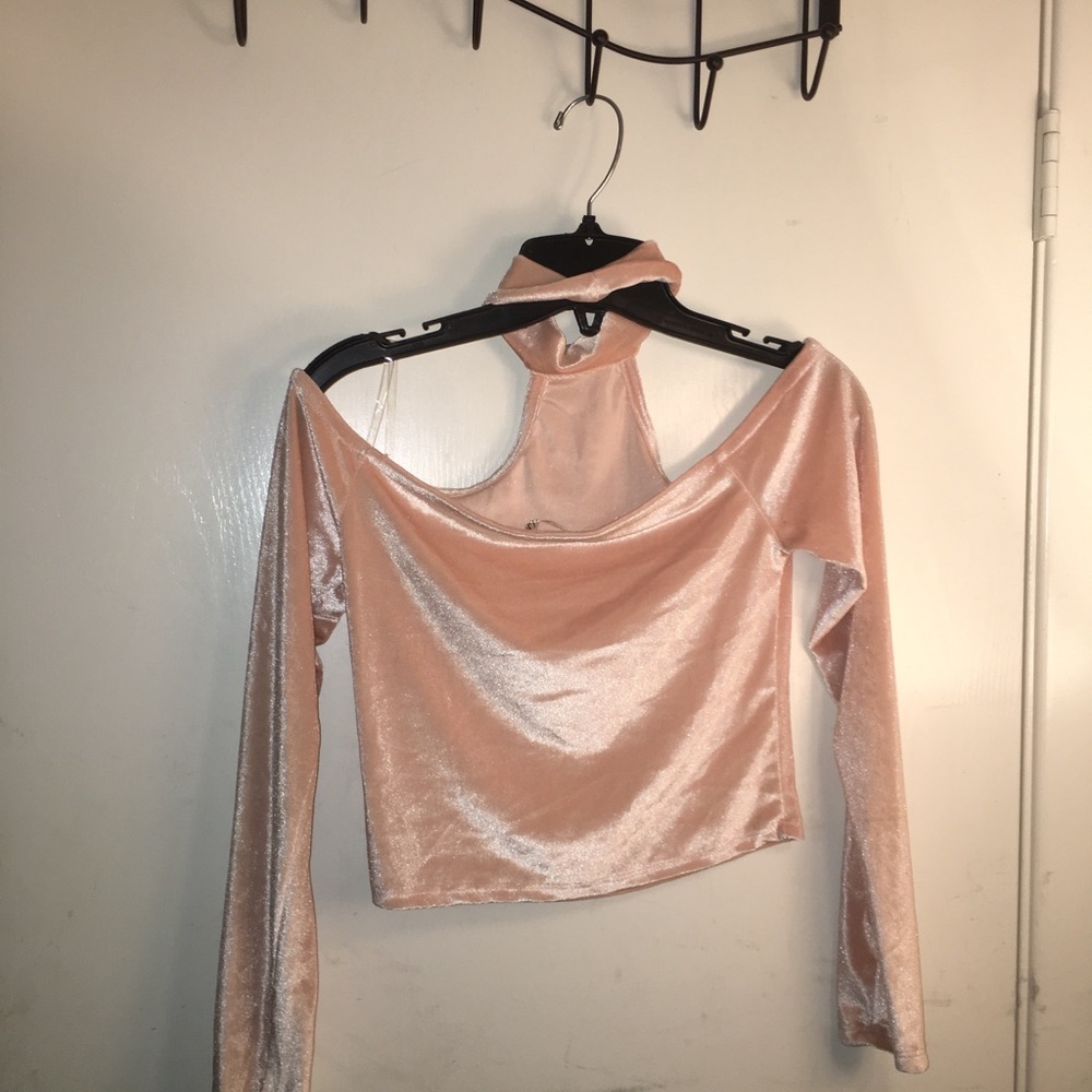 Soft Pink Crop Top